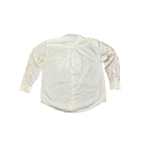 Vintage 80s/90s Van Heusen Cotton Poplin Shirt Made in Philippines Large 16–16.5 - Picture 4 of 4
